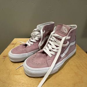 Purple Heather Sk8-Hi Vans